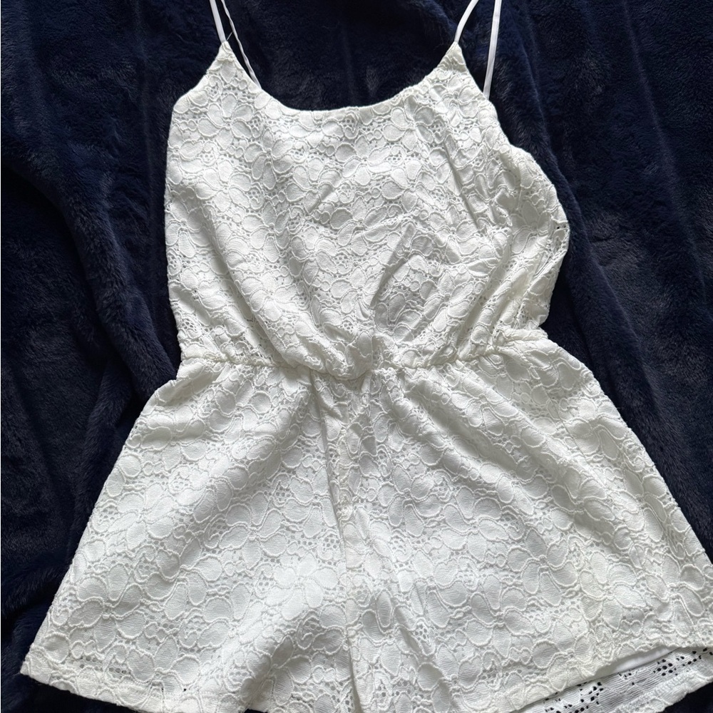 2 for 10$ White Lace Romper
